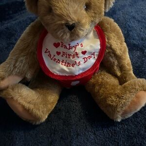 Vermont Teddy Bear Baby's First Valentine's Day Teddy Bear 15 inches